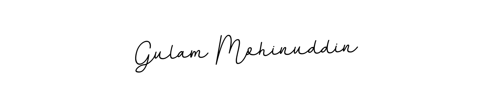 if you are searching for the best signature style for your name Gulam Mohinuddin. so please give up your signature search. here we have designed multiple signature styles  using BallpointsItalic-DORy9. Gulam Mohinuddin signature style 11 images and pictures png