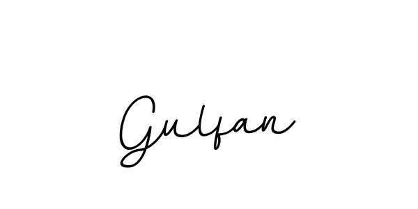 How to make Gulfan name signature. Use BallpointsItalic-DORy9 style for creating short signs online. This is the latest handwritten sign. Gulfan signature style 11 images and pictures png