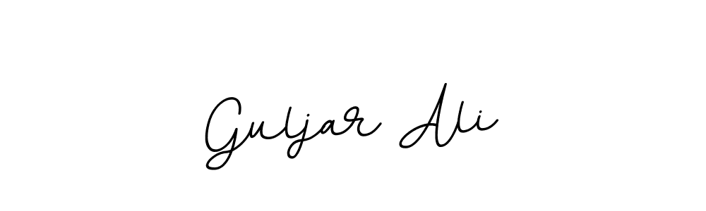 Create a beautiful signature design for name Guljar Ali. With this signature (BallpointsItalic-DORy9) fonts, you can make a handwritten signature for free. Guljar Ali signature style 11 images and pictures png