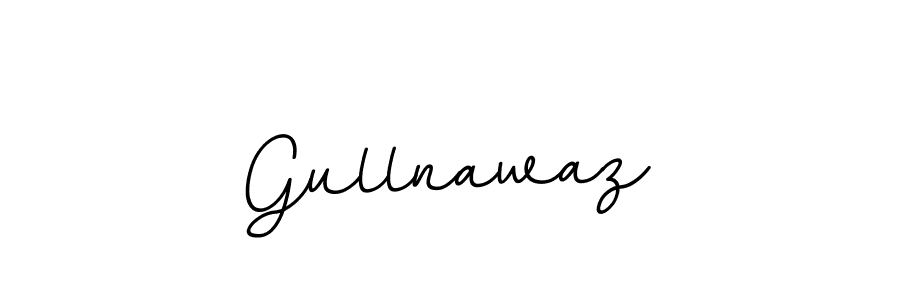 Make a beautiful signature design for name Gullnawaz. With this signature (BallpointsItalic-DORy9) style, you can create a handwritten signature for free. Gullnawaz signature style 11 images and pictures png