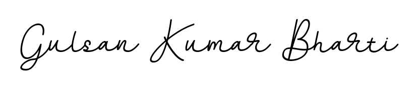 Gulsan Kumar Bharti stylish signature style. Best Handwritten Sign (BallpointsItalic-DORy9) for my name. Handwritten Signature Collection Ideas for my name Gulsan Kumar Bharti. Gulsan Kumar Bharti signature style 11 images and pictures png