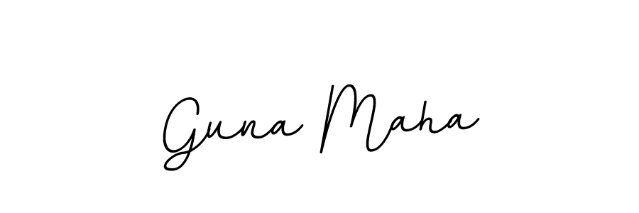 Also we have Guna Maha name is the best signature style. Create professional handwritten signature collection using BallpointsItalic-DORy9 autograph style. Guna Maha signature style 11 images and pictures png