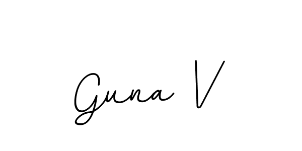 You can use this online signature creator to create a handwritten signature for the name Guna V. This is the best online autograph maker. Guna V signature style 11 images and pictures png