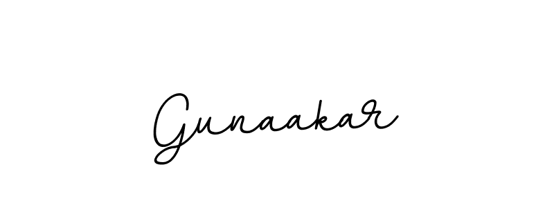 Create a beautiful signature design for name Gunaakar. With this signature (BallpointsItalic-DORy9) fonts, you can make a handwritten signature for free. Gunaakar signature style 11 images and pictures png