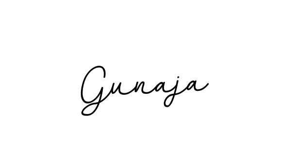 How to make Gunaja signature? BallpointsItalic-DORy9 is a professional autograph style. Create handwritten signature for Gunaja name. Gunaja signature style 11 images and pictures png