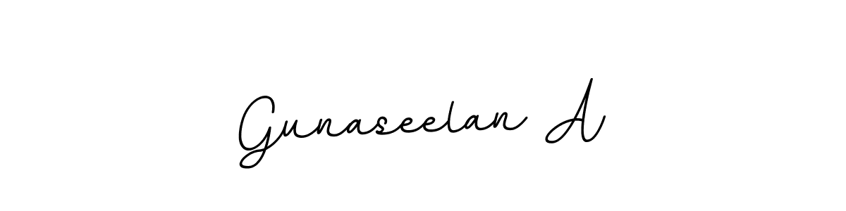 How to Draw Gunaseelan A signature style? BallpointsItalic-DORy9 is a latest design signature styles for name Gunaseelan A. Gunaseelan A signature style 11 images and pictures png