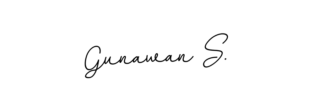 Make a beautiful signature design for name Gunawan S.. Use this online signature maker to create a handwritten signature for free. Gunawan S. signature style 11 images and pictures png