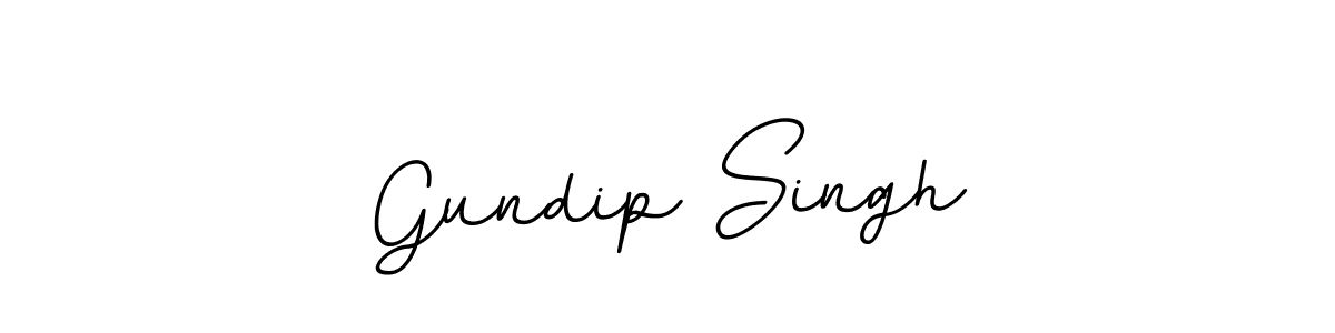 Create a beautiful signature design for name Gundip Singh. With this signature (BallpointsItalic-DORy9) fonts, you can make a handwritten signature for free. Gundip Singh signature style 11 images and pictures png