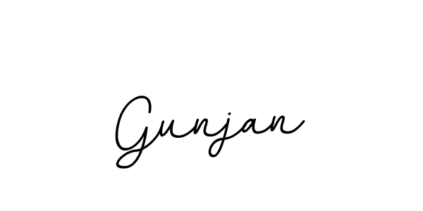 Gunjan stylish signature style. Best Handwritten Sign (BallpointsItalic-DORy9) for my name. Handwritten Signature Collection Ideas for my name Gunjan. Gunjan signature style 11 images and pictures png