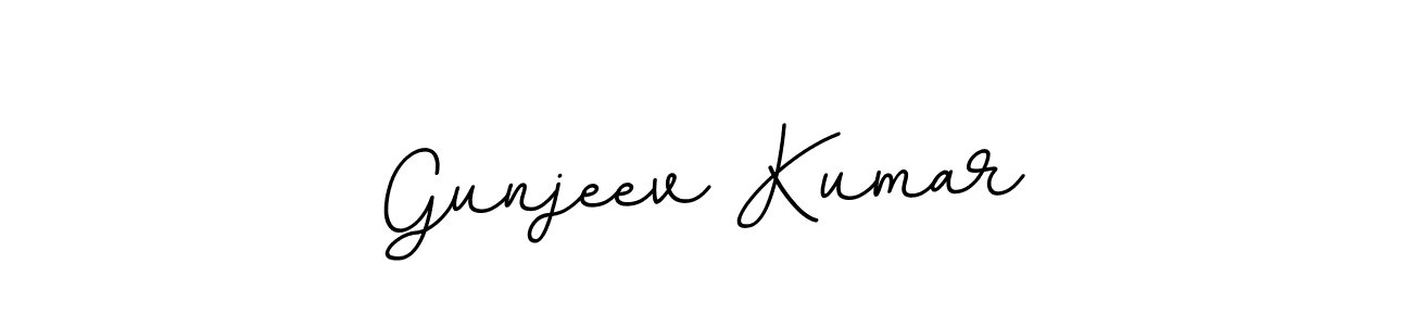 The best way (BallpointsItalic-DORy9) to make a short signature is to pick only two or three words in your name. The name Gunjeev Kumar include a total of six letters. For converting this name. Gunjeev Kumar signature style 11 images and pictures png