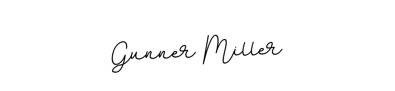 You should practise on your own different ways (BallpointsItalic-DORy9) to write your name (Gunner Miller) in signature. don't let someone else do it for you. Gunner Miller signature style 11 images and pictures png