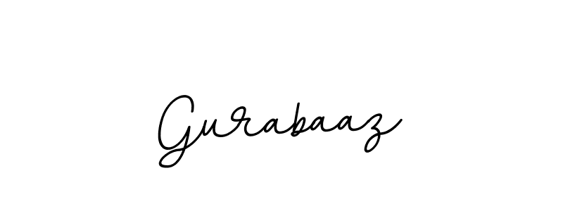 Design your own signature with our free online signature maker. With this signature software, you can create a handwritten (BallpointsItalic-DORy9) signature for name Gurabaaz. Gurabaaz signature style 11 images and pictures png