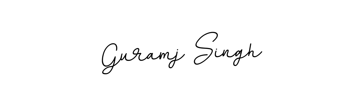You can use this online signature creator to create a handwritten signature for the name Guramj Singh. This is the best online autograph maker. Guramj Singh signature style 11 images and pictures png