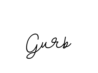 How to make Gurb name signature. Use BallpointsItalic-DORy9 style for creating short signs online. This is the latest handwritten sign. Gurb signature style 11 images and pictures png