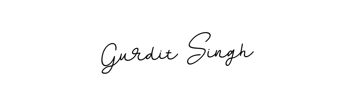 Gurdit Singh stylish signature style. Best Handwritten Sign (BallpointsItalic-DORy9) for my name. Handwritten Signature Collection Ideas for my name Gurdit Singh. Gurdit Singh signature style 11 images and pictures png