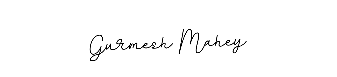 Create a beautiful signature design for name Gurmesh Mahey. With this signature (BallpointsItalic-DORy9) fonts, you can make a handwritten signature for free. Gurmesh Mahey signature style 11 images and pictures png