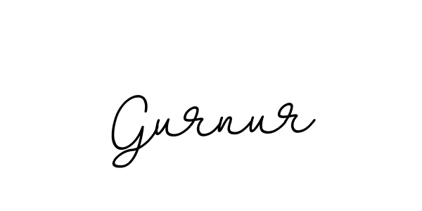 You should practise on your own different ways (BallpointsItalic-DORy9) to write your name (Gurnur) in signature. don't let someone else do it for you. Gurnur signature style 11 images and pictures png