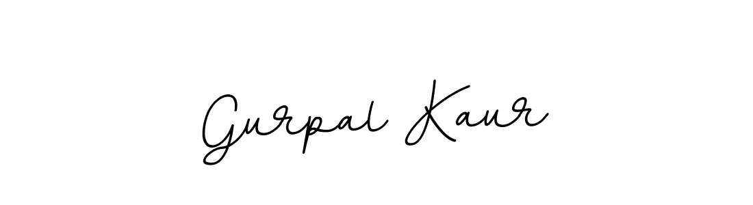 Use a signature maker to create a handwritten signature online. With this signature software, you can design (BallpointsItalic-DORy9) your own signature for name Gurpal Kaur. Gurpal Kaur signature style 11 images and pictures png