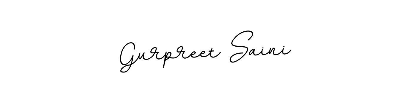 How to make Gurpreet Saini signature? BallpointsItalic-DORy9 is a professional autograph style. Create handwritten signature for Gurpreet Saini name. Gurpreet Saini signature style 11 images and pictures png