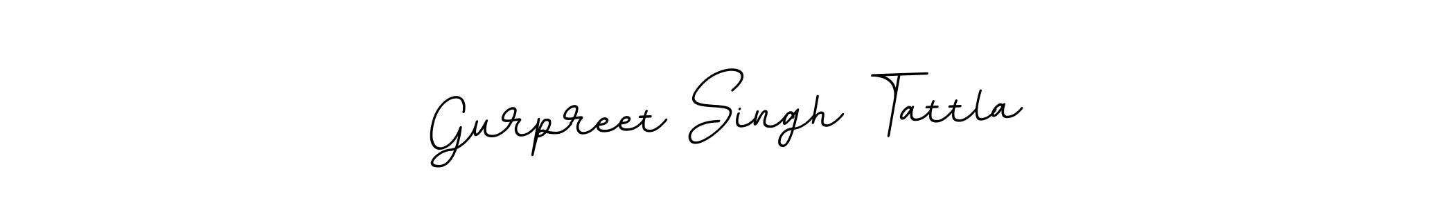 It looks lik you need a new signature style for name Gurpreet Singh Tattla. Design unique handwritten (BallpointsItalic-DORy9) signature with our free signature maker in just a few clicks. Gurpreet Singh Tattla signature style 11 images and pictures png