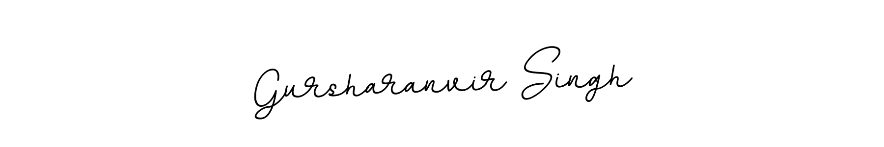 It looks lik you need a new signature style for name Gursharanvir Singh. Design unique handwritten (BallpointsItalic-DORy9) signature with our free signature maker in just a few clicks. Gursharanvir Singh signature style 11 images and pictures png