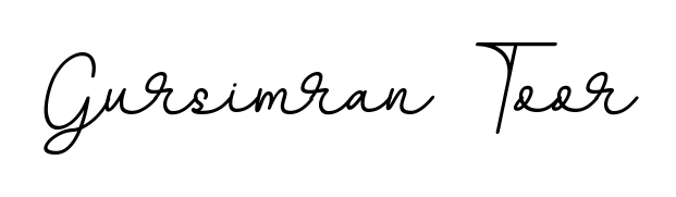 Discover how Gursimran Toor looks in an executive cursive font (BallpointsItalic-DORy9). Perfect for legal documents, invoices, and certificates. Gursimran Toor signature style 11 images and pictures png