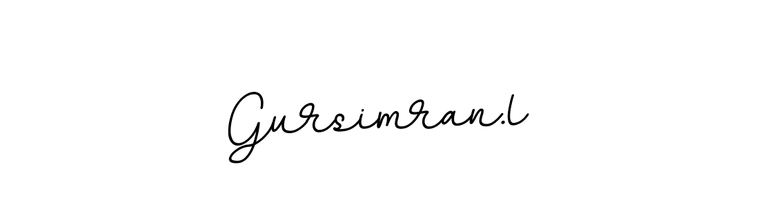 Best and Professional Signature Style for Gursimran.l. BallpointsItalic-DORy9 Best Signature Style Collection. Gursimran.l signature style 11 images and pictures png