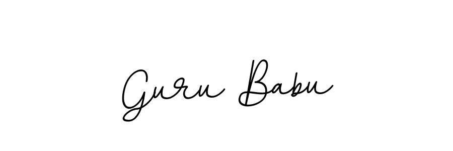 You can use this online signature creator to create a handwritten signature for the name Guru Babu. This is the best online autograph maker. Guru Babu signature style 11 images and pictures png