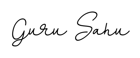 An effortless, minimalist signature concept for Guru Sahu using BallpointsItalic-DORy9 design. Clean lines that look great on any document. Guru Sahu signature style 11 images and pictures png