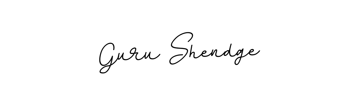 Similarly BallpointsItalic-DORy9 is the best handwritten signature design. Signature creator online .You can use it as an online autograph creator for name Guru Shendge. Guru Shendge signature style 11 images and pictures png