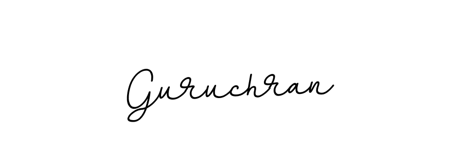 Guruchran stylish signature style. Best Handwritten Sign (BallpointsItalic-DORy9) for my name. Handwritten Signature Collection Ideas for my name Guruchran. Guruchran signature style 11 images and pictures png