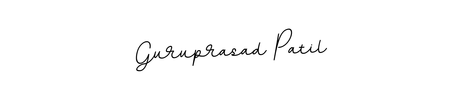 This is the best signature style for the Guruprasad Patil name. Also you like these signature font (BallpointsItalic-DORy9). Mix name signature. Guruprasad Patil signature style 11 images and pictures png