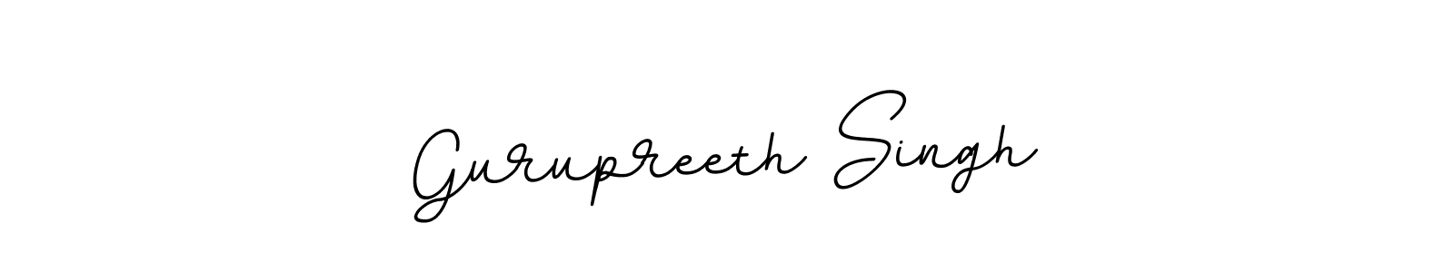 Also You can easily find your signature by using the search form. We will create Gurupreeth Singh name handwritten signature images for you free of cost using BallpointsItalic-DORy9 sign style. Gurupreeth Singh signature style 11 images and pictures png