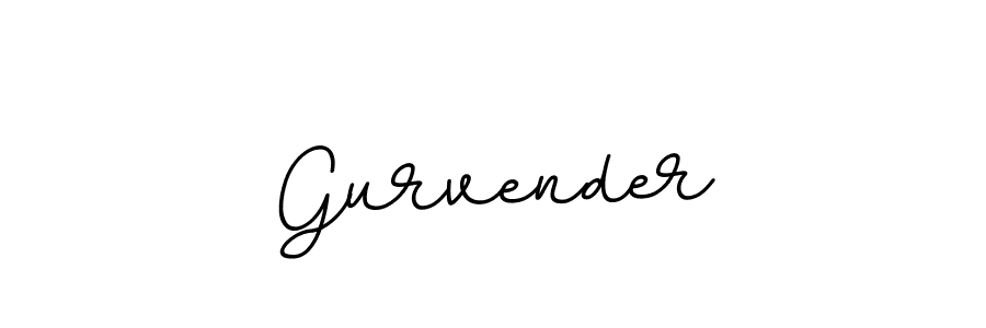 Use a signature maker to create a handwritten signature online. With this signature software, you can design (BallpointsItalic-DORy9) your own signature for name Gurvender. Gurvender signature style 11 images and pictures png