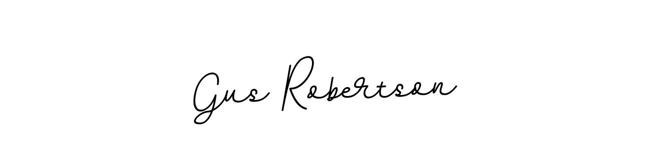 Create a beautiful signature design for name Gus Robertson. With this signature (BallpointsItalic-DORy9) fonts, you can make a handwritten signature for free. Gus Robertson signature style 11 images and pictures png