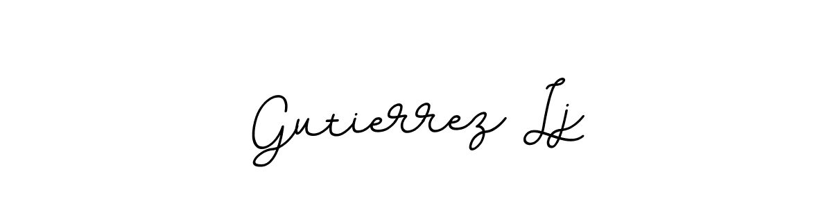 Here are the top 10 professional signature styles for the name Gutierrez Lj. These are the best autograph styles you can use for your name. Gutierrez Lj signature style 11 images and pictures png