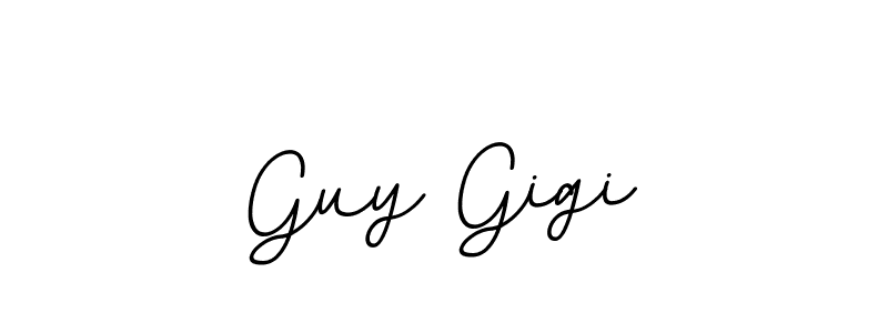 Create a beautiful signature design for name Guy Gigi. With this signature (BallpointsItalic-DORy9) fonts, you can make a handwritten signature for free. Guy Gigi signature style 11 images and pictures png