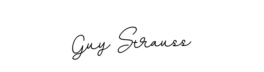 Guy Strauss stylish signature style. Best Handwritten Sign (BallpointsItalic-DORy9) for my name. Handwritten Signature Collection Ideas for my name Guy Strauss. Guy Strauss signature style 11 images and pictures png