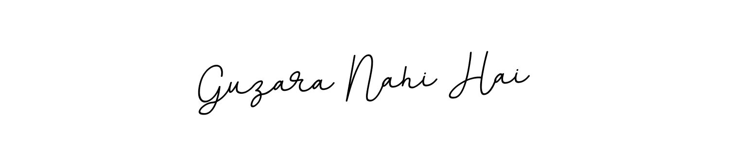 Similarly BallpointsItalic-DORy9 is the best handwritten signature design. Signature creator online .You can use it as an online autograph creator for name Guzara Nahi Hai. Guzara Nahi Hai signature style 11 images and pictures png