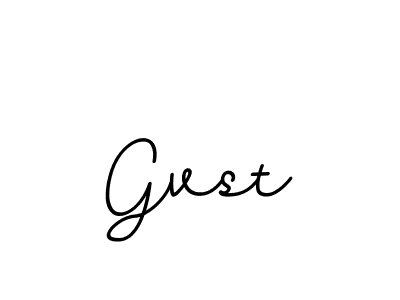 Design your own signature with our free online signature maker. With this signature software, you can create a handwritten (BallpointsItalic-DORy9) signature for name Gvst. Gvst signature style 11 images and pictures png