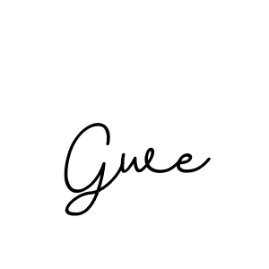 Design your own signature with our free online signature maker. With this signature software, you can create a handwritten (BallpointsItalic-DORy9) signature for name Gwe. Gwe signature style 11 images and pictures png