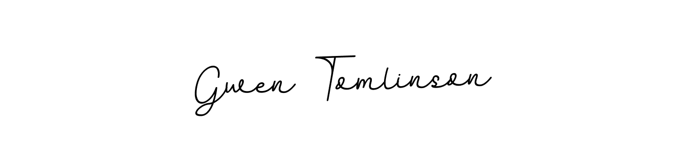 This is the best signature style for the Gwen Tomlinson name. Also you like these signature font (BallpointsItalic-DORy9). Mix name signature. Gwen Tomlinson signature style 11 images and pictures png