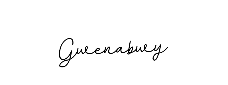 Gwenabwy stylish signature style. Best Handwritten Sign (BallpointsItalic-DORy9) for my name. Handwritten Signature Collection Ideas for my name Gwenabwy. Gwenabwy signature style 11 images and pictures png