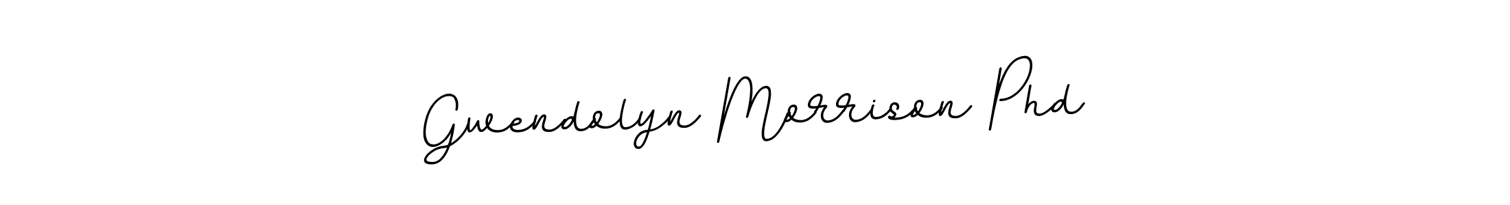 Check out images of Autograph of Gwendolyn Morrison Phd name. Actor Gwendolyn Morrison Phd Signature Style. BallpointsItalic-DORy9 is a professional sign style online. Gwendolyn Morrison Phd signature style 11 images and pictures png