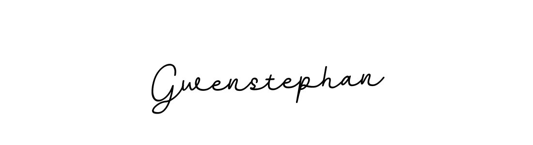 Gwenstephan stylish signature style. Best Handwritten Sign (BallpointsItalic-DORy9) for my name. Handwritten Signature Collection Ideas for my name Gwenstephan. Gwenstephan signature style 11 images and pictures png
