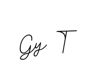 Also You can easily find your signature by using the search form. We will create Gy T name handwritten signature images for you free of cost using BallpointsItalic-DORy9 sign style. Gy T signature style 11 images and pictures png