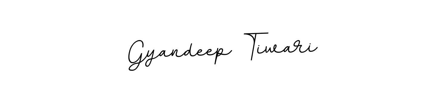 Create a beautiful signature design for name Gyandeep Tiwari. With this signature (BallpointsItalic-DORy9) fonts, you can make a handwritten signature for free. Gyandeep Tiwari signature style 11 images and pictures png