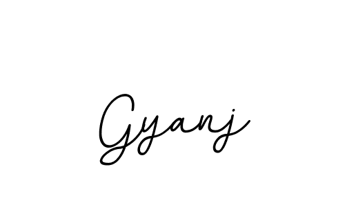 You should practise on your own different ways (BallpointsItalic-DORy9) to write your name (Gyanj) in signature. don't let someone else do it for you. Gyanj signature style 11 images and pictures png