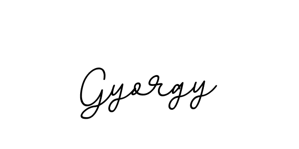 It looks lik you need a new signature style for name Gyorgy. Design unique handwritten (BallpointsItalic-DORy9) signature with our free signature maker in just a few clicks. Gyorgy signature style 11 images and pictures png