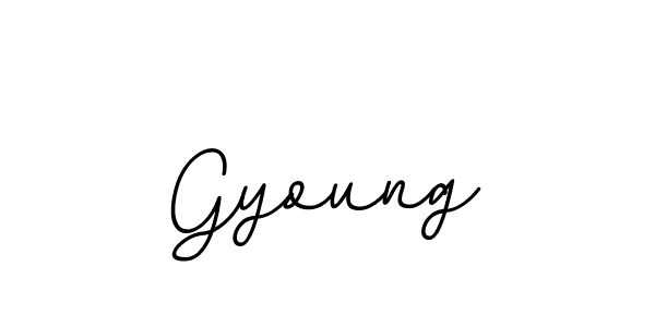 You should practise on your own different ways (BallpointsItalic-DORy9) to write your name (Gyoung) in signature. don't let someone else do it for you. Gyoung signature style 11 images and pictures png